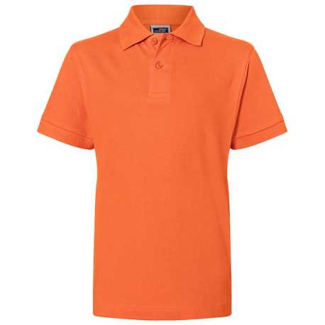 Detská polokošeľa (DAIBER Classic Polo Junior) > oranžová (dark) > XS