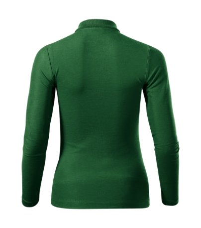 Dámska polokošeľa (MALFINI Pique Polo LS) > zelená (fľaškovo) > XS