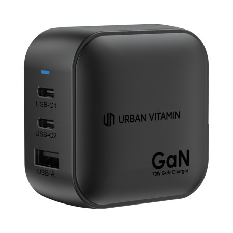 Urban Vitamin Santa Cruz RCS recykl. pl. 70W nabíjačka GAN > čierna