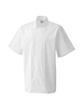 Kuchárska bunda (PREMIER SHORT SLEEVE CHEFS JACKET) > biela > M