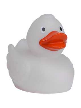Kačička do vane (MBW Squeaky duck Magic with colour change) > biela (milky)