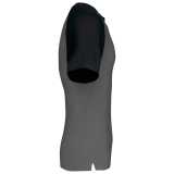Unisex tričko (KARIBAN SLEEVE T-SHIRT) > šedá (slate) / čierna > 2XL