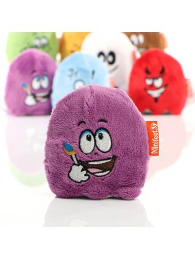 Plyšová hračka (MBW Team spirit with anti-stress function) > fialová