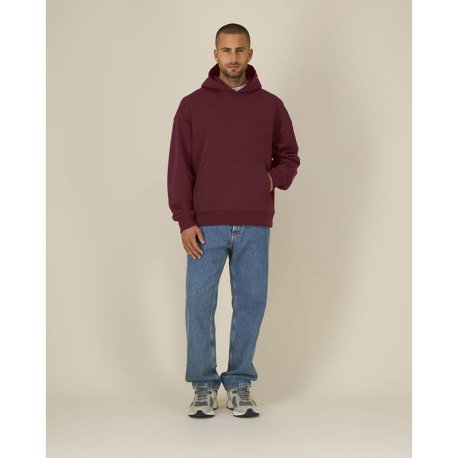 Unisex mikina (STANLEY\STELLA Chaser) > červená (burgundy) > 2XS