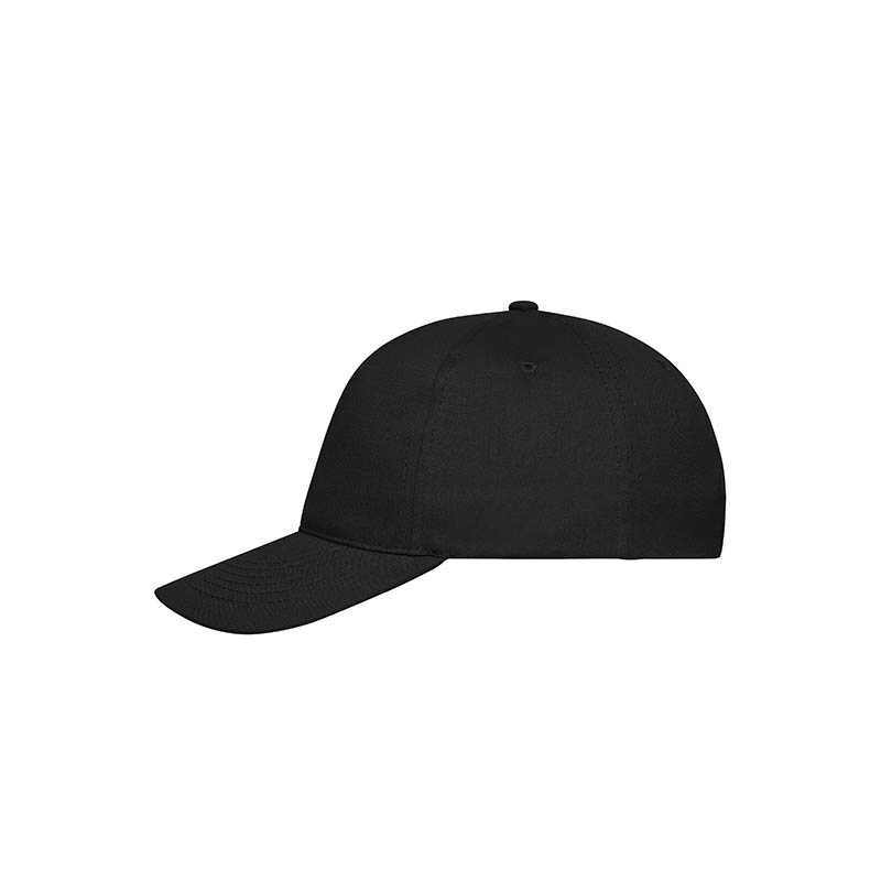 Šiltovka (MB 5 Panel Cap Bio Cotton) > čierna
