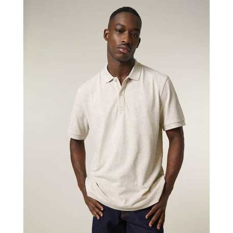 Unisex polokošeľa (STANLEY\STELLA Prepster 2.0) > biela (eco heather) > 2XS