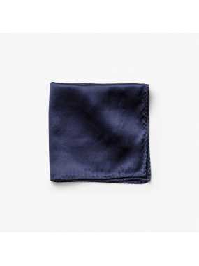 Pánska vreckovka (James Harvest SOLID HANKIE & LAPEL PIN) > modrá (navy)