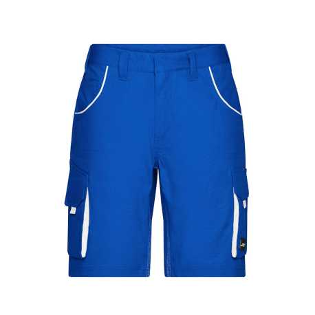 Pánske pracovné krátke nohavice(DAIBER Workwear Bermudas-Level 2)>modrá (royal) / biela>44