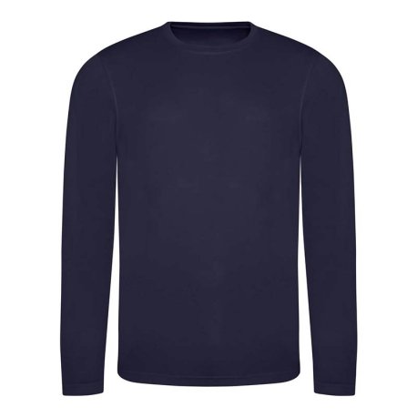 Pánske tričko (Just Cool LONG SLEEVE COOL T) > modrá (french navy) > 2XL