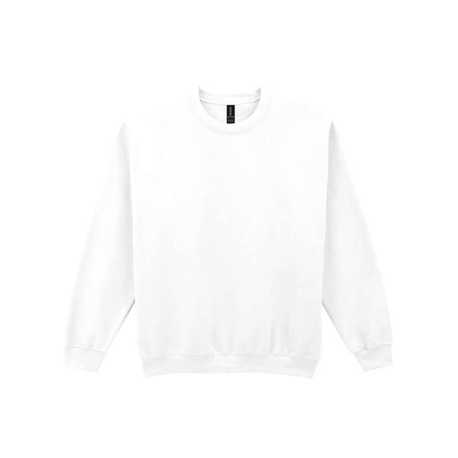 Unisex mikina (GILDAN ADULT CREWNECK SWEATSHIRT) > biela > S