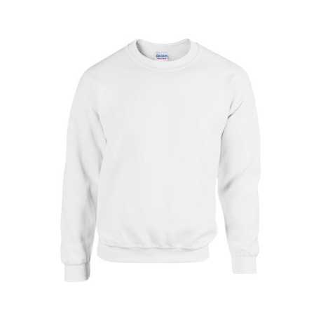 Unisex mikina (GILDAN ADULT CREWNECK SWEATSHIRT) > biela > S