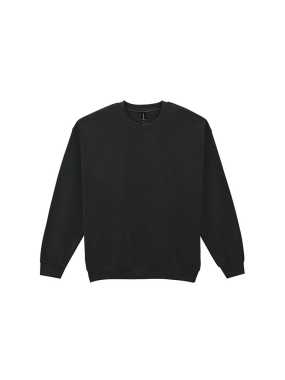 Unisex mikina (GILDAN ADULT CREWNECK SWEATSHIRT) > čierna > M