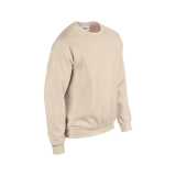 Unisex mikina (GILDAN ADULT CREWNECK SWEATSHIRT) > hnedá (sand) > S