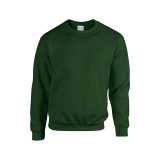 Unisex mikina (GILDAN ADULT CREWNECK SWEATSHIRT) > zelená (forest) > S