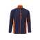 modrá (navy) / oranžová