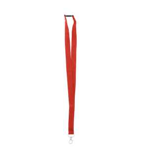 RPET lanyard > červená