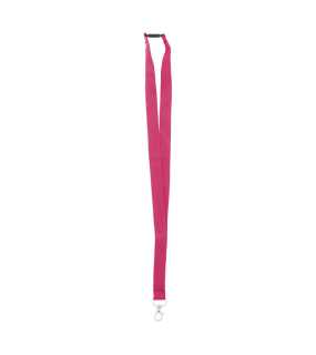 RPET lanyard > ružová