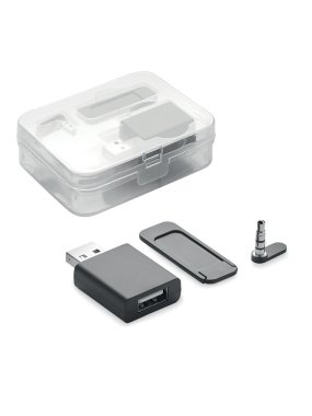 Blokátor webovej kamery a audia > čierna