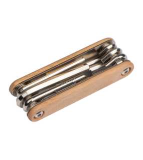 Náradie na bicykel s dreveným povrchom > béžová