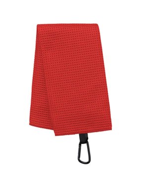 Uterák (PROACT WAFFLE GOLF TOWEL) > červená