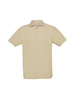 Unisex polokošeľa (B&C SAFRAN) > béžová (sand) > XL