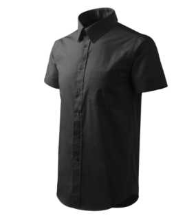 Pánska košeľa (MALFINI Shirt short sleeve) > čierna > L