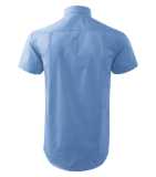 Pánska košeľa (MALFINI Shirt short sleeve) > modrá (nebeská) > XL