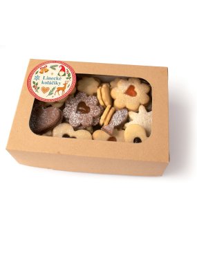 Linecké maslové koláčiky 600 g