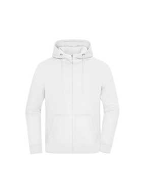 Unisex mikina (JN Oversized Hooded Jacket UNISEX) > biela > M