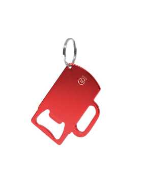Kľúčenka s otváračom > červená