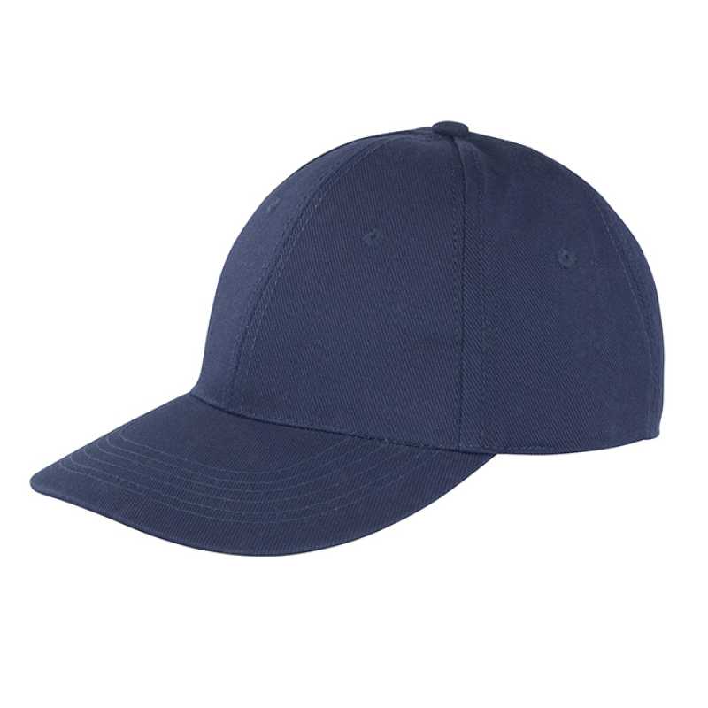 6 panelová šiltovka (RESULT Core Recycled Low Profile Cap) > modrá (navy)