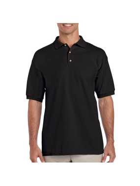 Unisex polokošeľa (GILDAN ULTRA COTTON ADULT PIQUE POLO) > čierna > S