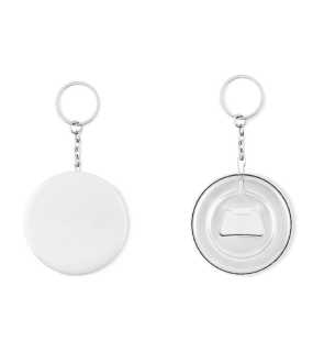 Kľúčenka s otvárakom >  strieborná(matná)
