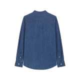 Dámska košeľa (STANLEY\STELLA Stella Denim Shirt) > modrá (mid wash) > XS