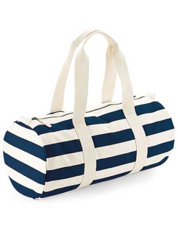 Športová taška (WM Nautical Barrel Bag) > béžová (natural) / modrá (navy)
