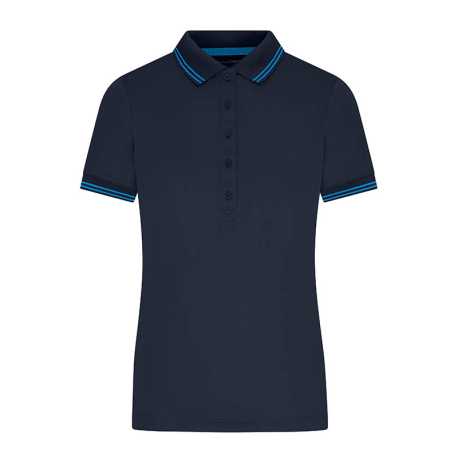 Dámska polokošeľa (DAIBER Ladies' Functional Polo) > modrá (navy) / modrá (bright) > 2XL