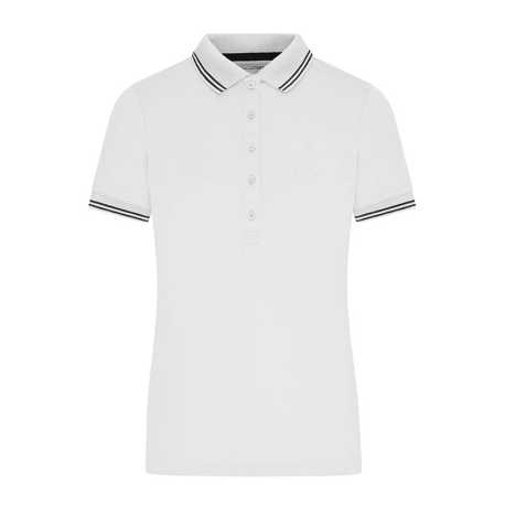 Dámska polokošeľa (DAIBER Ladies' Functional Polo) > biela / čierna > XS