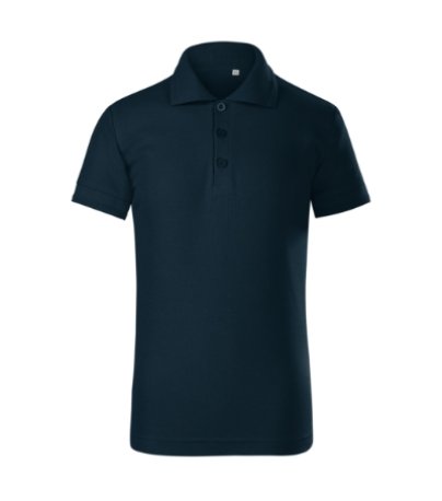 Detská polokošeľa (MALFINI Pique Polo Free) > modrá (tmavo) > 12r