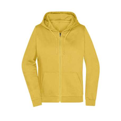 Dámska mikina (DAIBER Promo Zip Hoody Lady) > žltá > XS