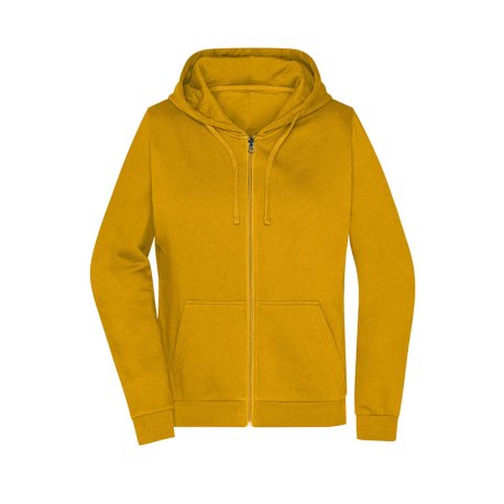 Dámska mikina (DAIBER Promo Zip Hoody Lady) > žltá (gold) > S
