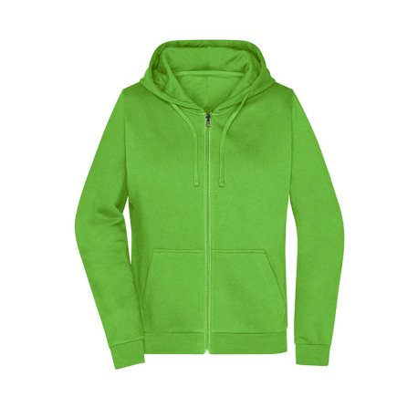 Dámska mikina (DAIBER Promo Zip Hoody Lady) > zelená (lime) > 3XL