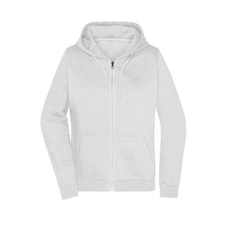 Dámska mikina (DAIBER Promo Zip Hoody Lady) > biela > XS