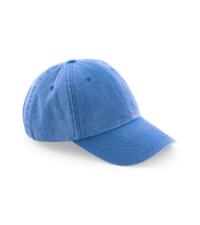 Unisex šiltovka (Beechfield Low Profile Vintage Cap) > modrá (vintage cornflower)