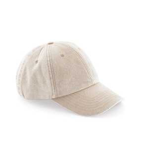 Unisex šiltovka (Beechfield Low Profile Vintage Cap) > béžová (vintage stone)