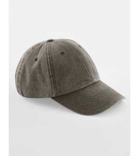 Unisex šiltovka (Beechfield Low Profile Vintage Cap) > hnedá (vintage)