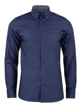 Pánska košeľa (James Harvest RED BOW 121 SLIM) > modrá (navy) > M