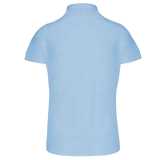Dámska košeľa (Kariban"LADIES' SHORT SLEEVE PILOT SHIRT") > modrá (sky) > 2XL