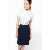 Dámska košeľa (Kariban"LADIES' SHORT SLEEVE PILOT SHIRT") > biela > M