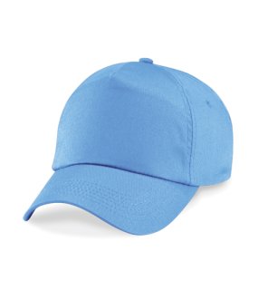 5 panelová detská šiltovka (Beechfield Junior Original 5 Panel Cap) > modrá (sky)