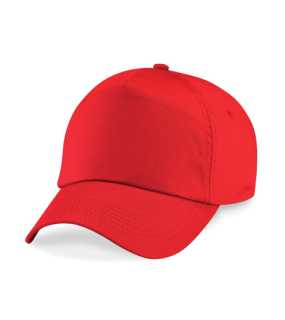 5 panelová detská šiltovka (Beechfield Junior Original 5 Panel Cap) > červená (bright)